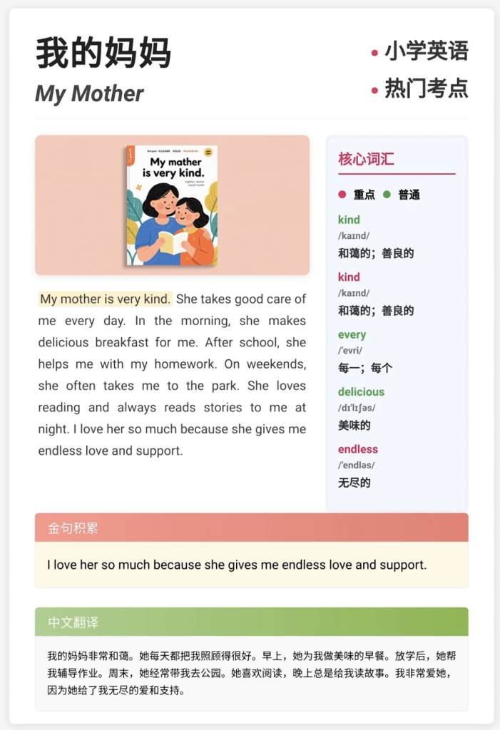 图片[1]_【育儿教育赛道】小学英语短文精读排版视频丨扣子工作流智能体搭建coze工作流_智焰创AI