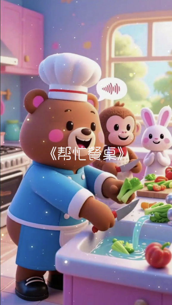 图片[1]_【育儿教育赛道】儿童卡通教育故事旁白竖版视频丨扣子工作流智能体搭建coze工作流_智焰创AI